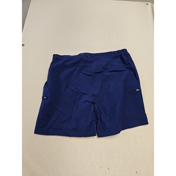 Viddia Womens Cargo Shorts XXL Blue Polyester NEW - Picture 7 of 7